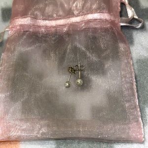 Frosted Ball Sterling Silver Stud Earrings!